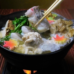 鱈と白子のしょっつる鍋