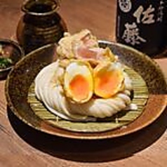 鶏玉天ざるうどん