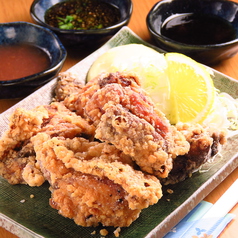 秘伝だれに漬け込んだ！名物鶏の唐揚げ！！！