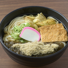 【いなせ屋】とろろ昆布うどん（そば）