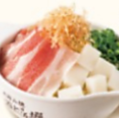 【新登場】焦がし醤油豚もちもんじゃ