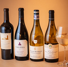 赤ワイン、白ワイン、ロゼ、シャンパン