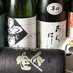 鮮魚やもつ煮と相性抜群！充実の和酒の数々