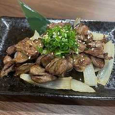 鶏ハートのピリ辛炒め