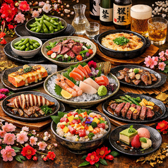 個室居酒屋 旬菜 横須賀中央東口店のコース写真