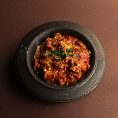 牛すじ煮込みぶっかけお豆腐