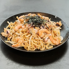 海鮮ガーリック塩焼きそば