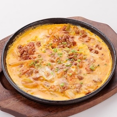 キムチ納豆たまご焼