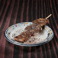 鶏こころ黒七味串