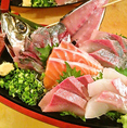 ◆鮮魚から厳選した魚をお刺身で！新鮮海の幸をそのままでお客様にご提供致します。鮮度が違う、旨さが違う魚料理を是非、ご賞味ください！