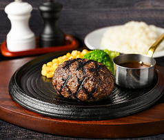 黒毛和牛100% Rの生粋ハンバーグ 180g