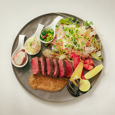 9/2~新メニュー!炭焼きステーキ&デリ ランチセット