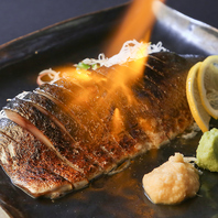 鮮魚料理◆しめ鯖の炙り