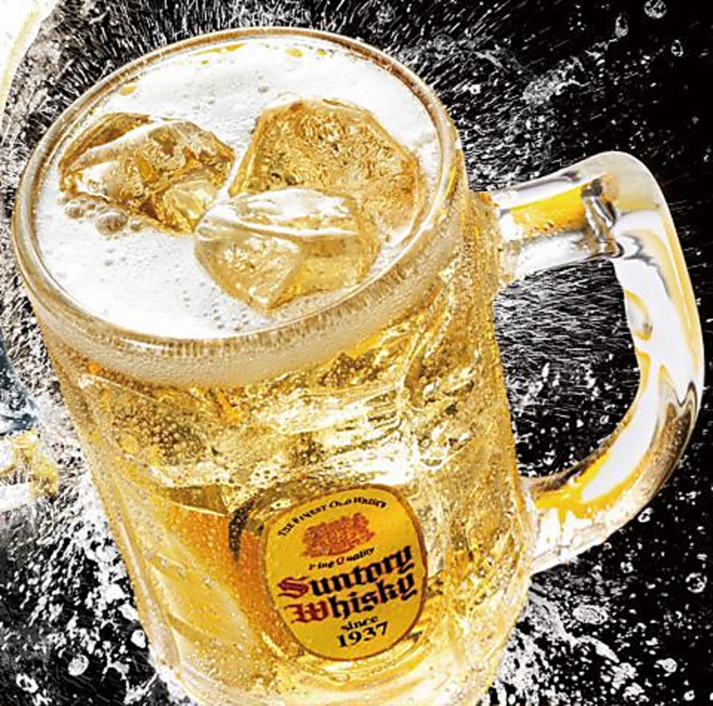 普通の炭酸とは段違いのハイボール！超炭酸ハイボールが人気です◎グッと一杯喉ごしを感じてみて！