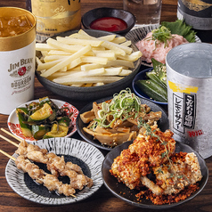 鶏酒場 天王寺 アイボリーのコース写真