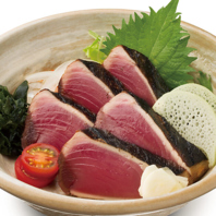 炭火焼鰹たたき