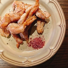 地鶏せせり炭焼き　赤ワイン塩