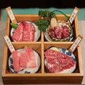 料理メニュー写真&nbsp;カルビ４種盛り