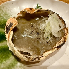 かに味噌甲羅焼き