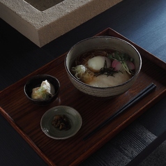 温泉たまごのとろろ手延べうーめん ~白石名産 竹鶏たまご使用~ (冷)(温)