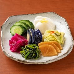 漬物盛り合わせ