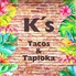 タコスとタピオカのお店 K'sロゴ画像