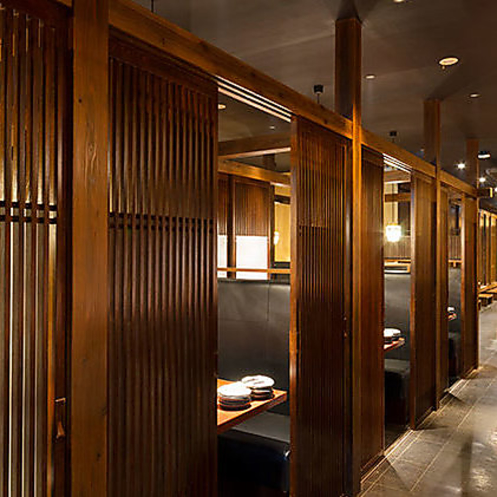 個室が充実しており、周りの目を気にせずお寛ぎ頂けます♪※写真はイメージです