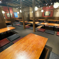 【最大40名様】＜半個室＞団体様大歓迎！最大40名様までOK！お客様の人数に合わせたお席で、是非飲み会や宴会をお楽しみください。ご予約をお待ちしております。