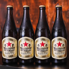 瓶ビール 赤星