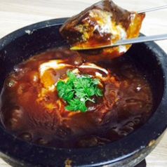 石鍋黒毛和牛カレーハンバーグ