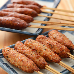 ふくろうミンチ　塩・タレ（5本セット・各）の写真