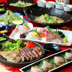 熟成肉と海鮮こなれ梅田店のコース写真