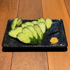 自家製きゅうり一本漬け