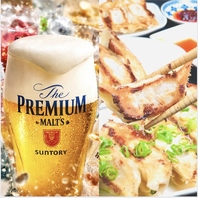 こだわりの餃子もおすすめ!