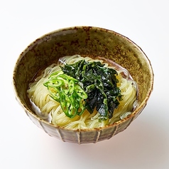 青唐わかめ冷麺