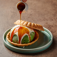 焼肉の締めくくりに相応しい大人の甘味。