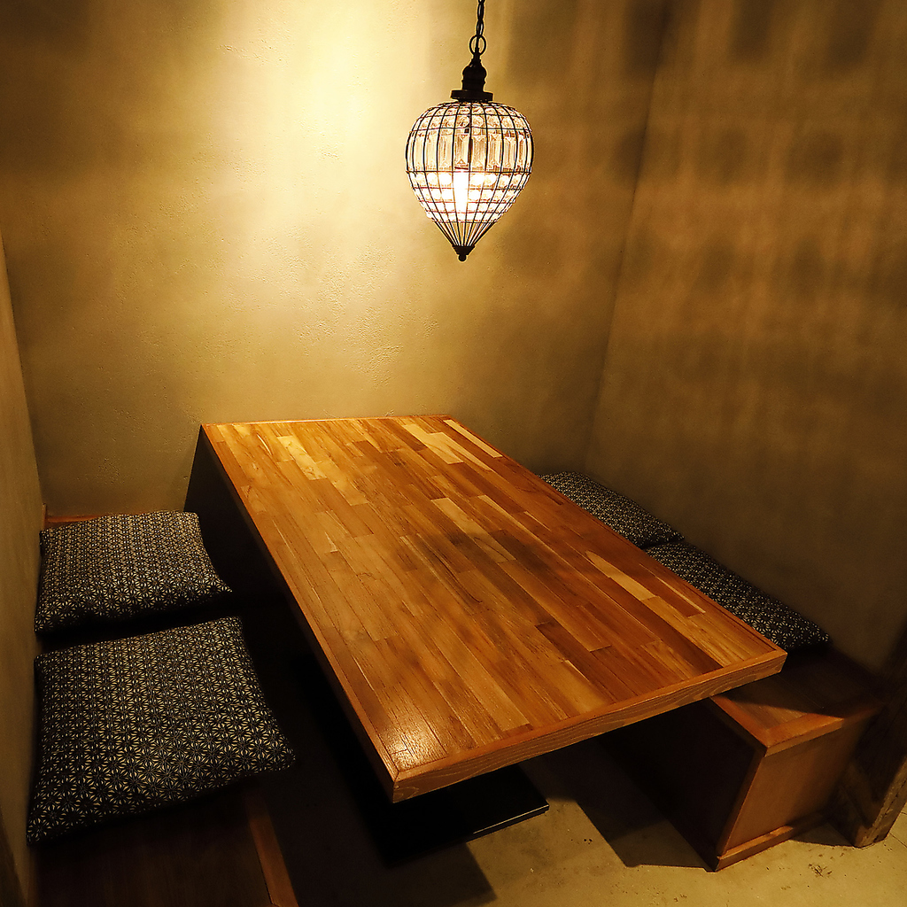 個室も完備しております。大切な方とのお食事利用に最適です！