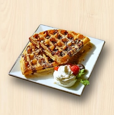 ワッフルの写真