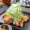 料理メニュー写真&nbsp;鶏のねぎまみれ