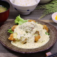 萬吉特製チキン南蛮定食