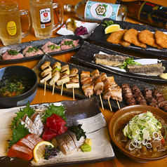 居酒屋 六方じんべいのコース写真