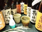 自慢の一つ！焼酎＆日本酒が何と80種～と、衝撃のラインナップ♪