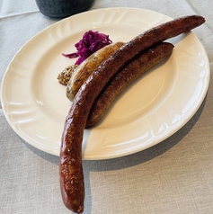 ジビエソーセージ盛り合わせ