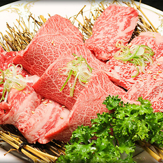 カルビ3点盛り合わせ