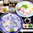 日本料理ほり川の真骨頂『とらふぐコース』を是非ご賞味下さいませ。