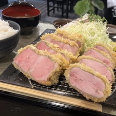 ダブル盛り！ロース&ヒレ定食