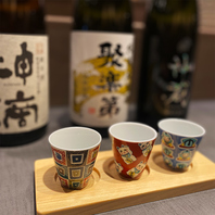 料理との相性を考えたドリンク各種。特別な時間を堪能。