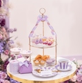 料理メニュー写真&nbsp;パープルピンクAfternoon tea（年中）