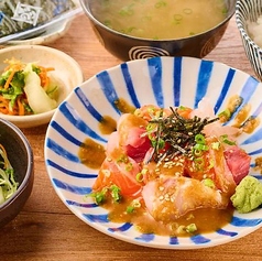 海鮮ゴマだれ定食