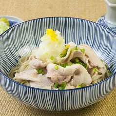 豚バラおろし蕎麦